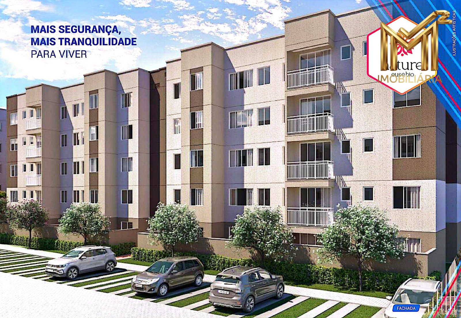APARTAMENTOS NA PLANTA NO CENTRO DO EUSÉBIO