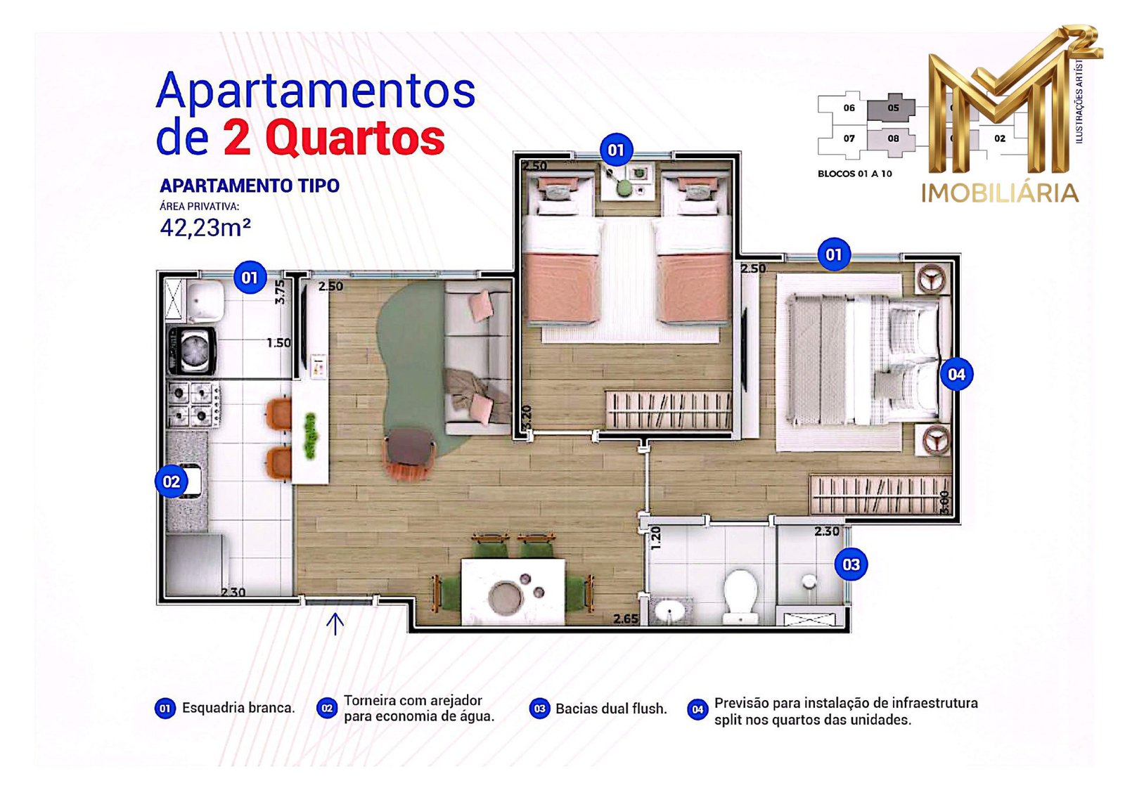 Foto 11 do imóvel APARTAMENTOS NA PLANTA NO CENTRO DO EUSÉBIO